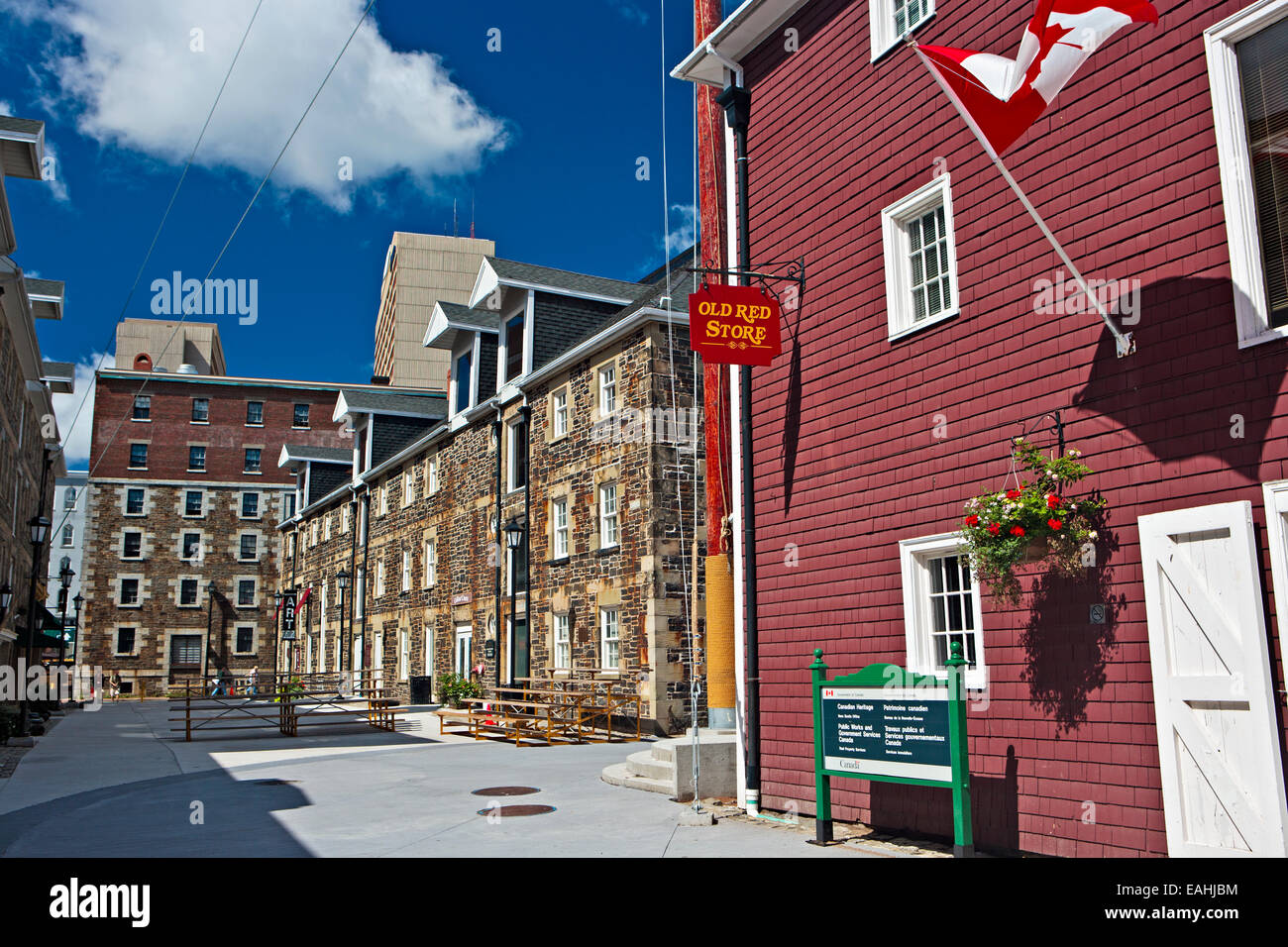 Halifax historic properties hires stock photography and images Alamy