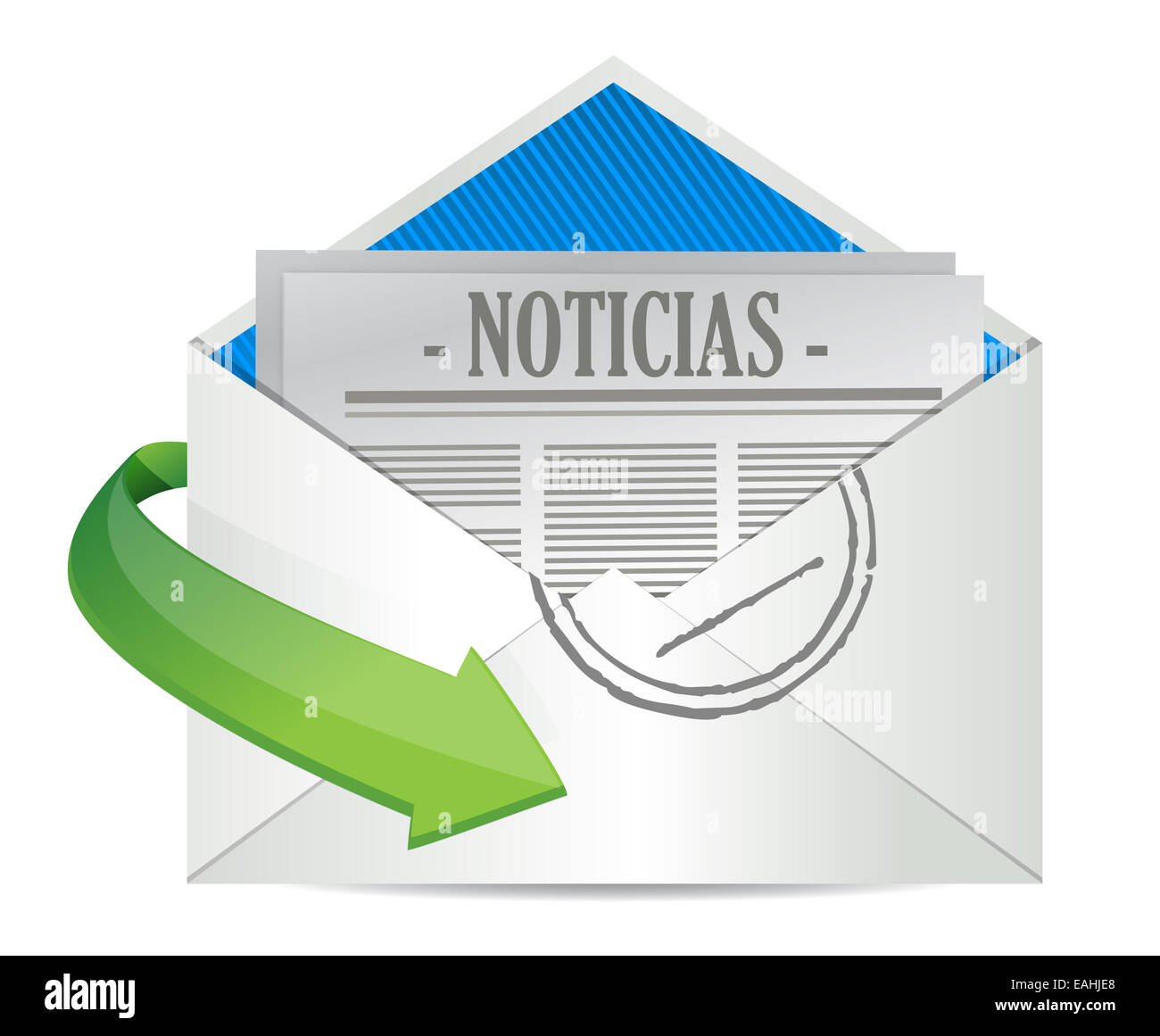 Newspaper open in Cut Out Stock Images & Pictures - Alamy