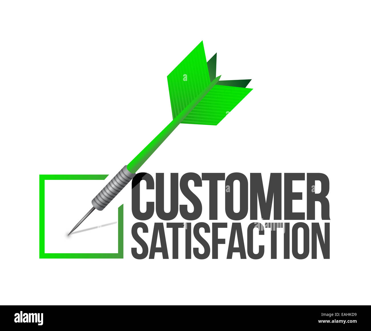 Target good customer service concept illustration Stock Photo Alamy