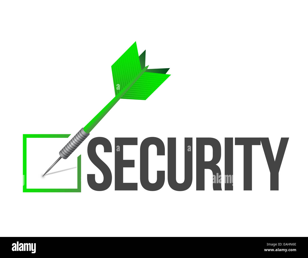 Target security illustration design Stock Photo Alamy