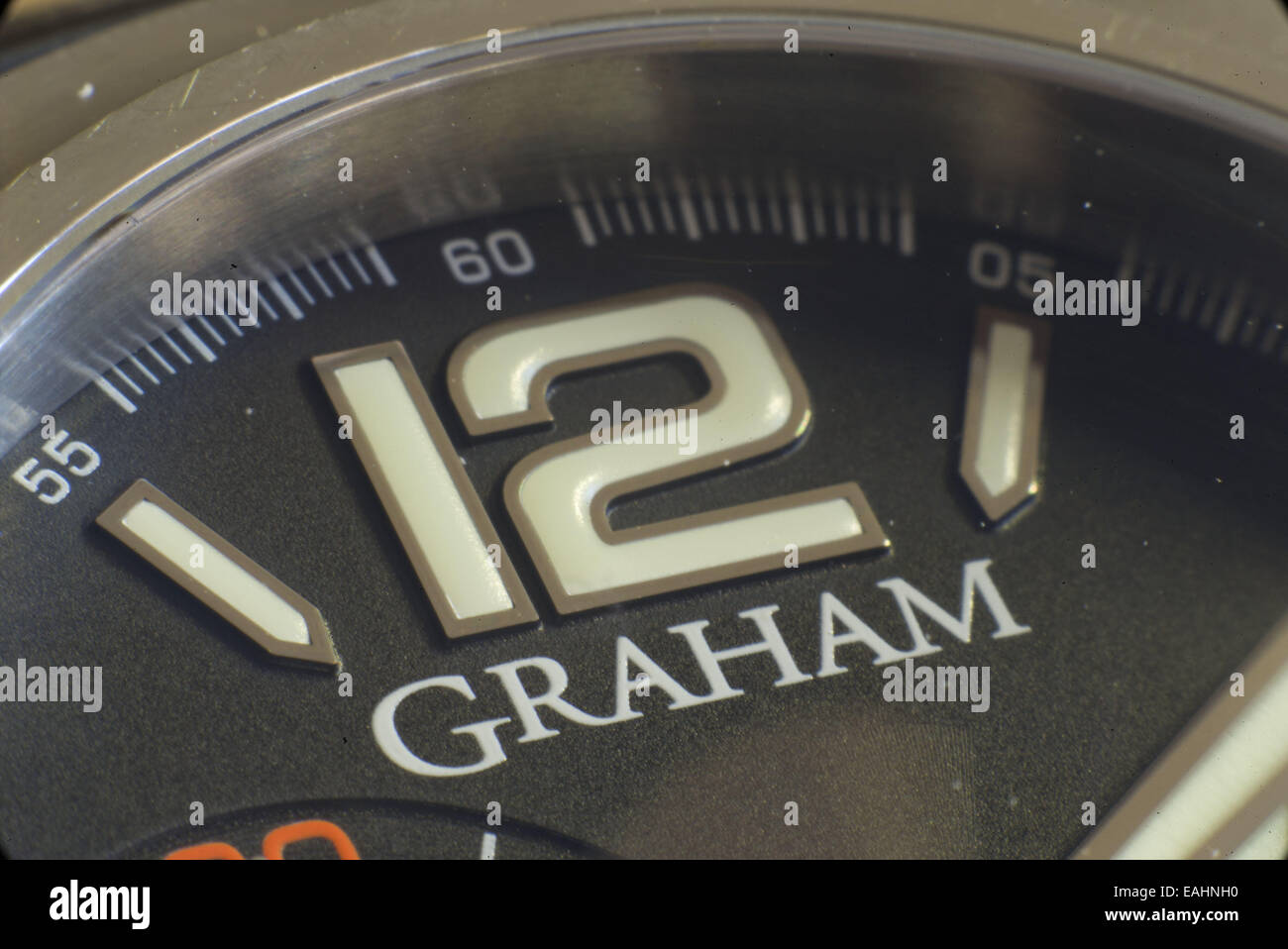 Los Angeles, CALIFORNIA, USA. 16th Nov, 2014. Picture of a Graham Watch on Saturday 15 November 2014. Graham is an unrepentantly English name for an exquisitely English watch. If you're interested in the minutiae of watch making, Graham was the surname of George Graham, born in 1673, master watchmaker who lived in Fleet Street in London.ARMANDO ARORIZO. © Armando Arorizo/Prensa Internacional/ZUMA Wire/Alamy Live News Stock Photo