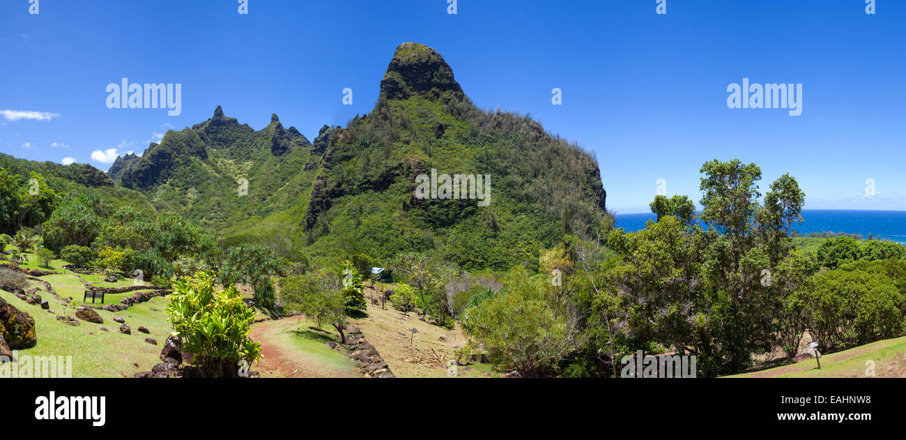 Limahuli Garden and Preserve, Kauai, Hawaii, USA Stock Photo - Alamy