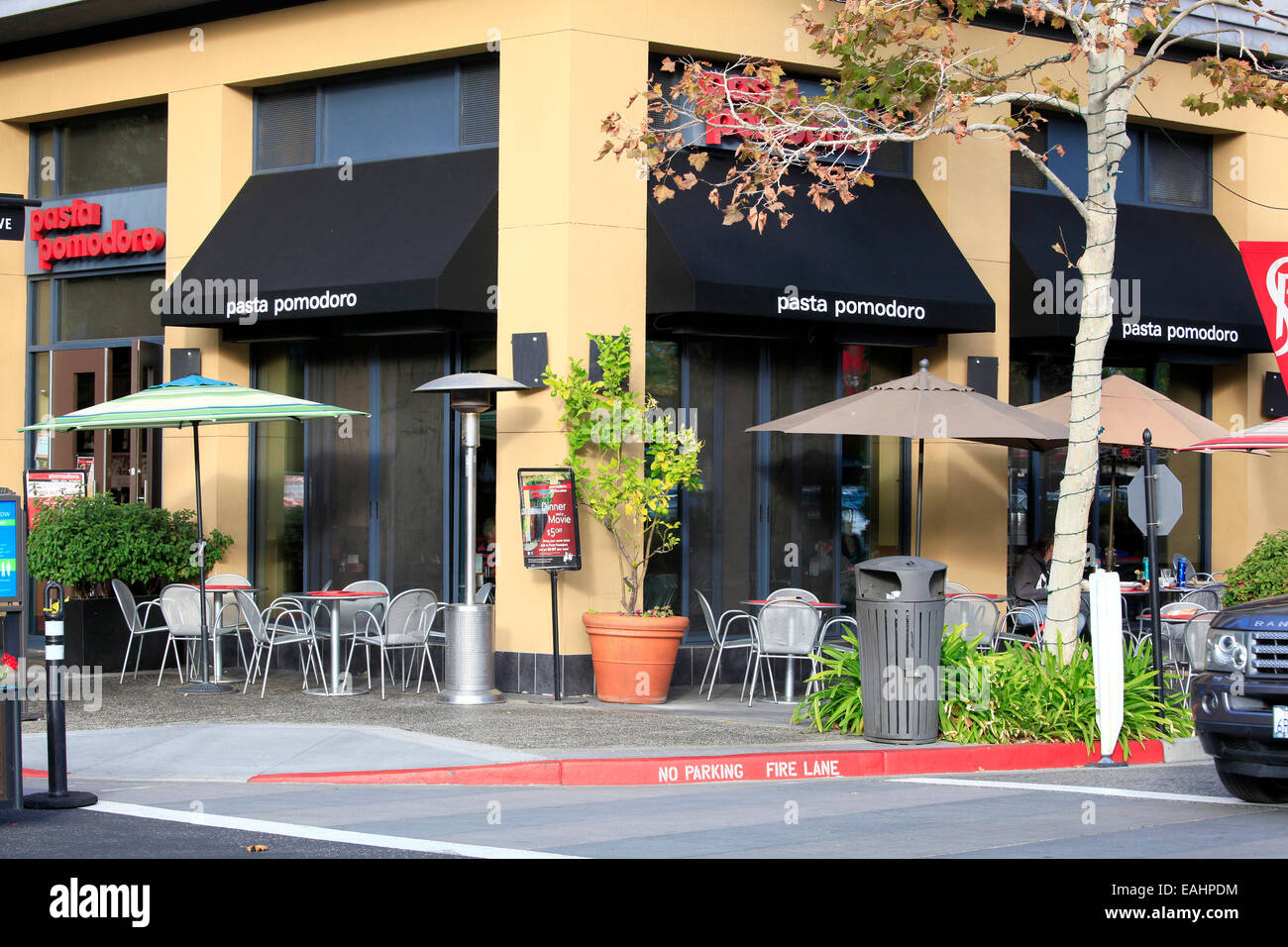 Pasta Pomodoro restaurant at Santana Row in San Jose Stock Photo Alamy