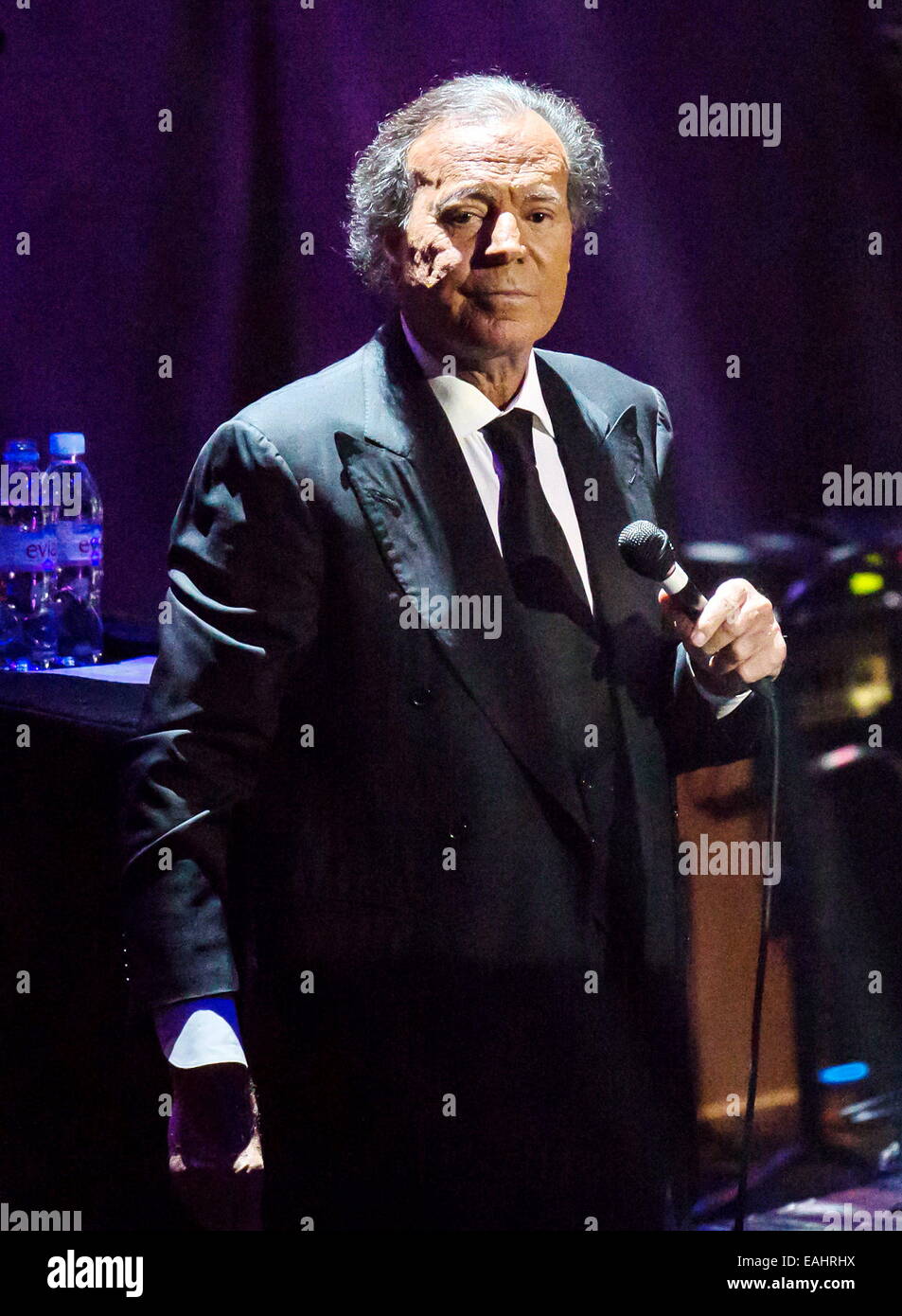 Julio Iglesias performing live in concert at Royal Albert Hall