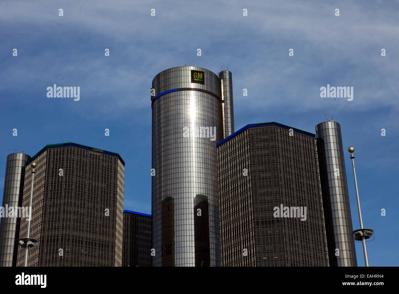 General Motors Building In Detroit Stock Photos & General Motors