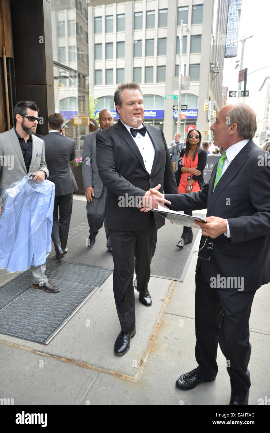 Stars Leaving For The Abc Upfronts Featuring: Eric Stonestreet Where 