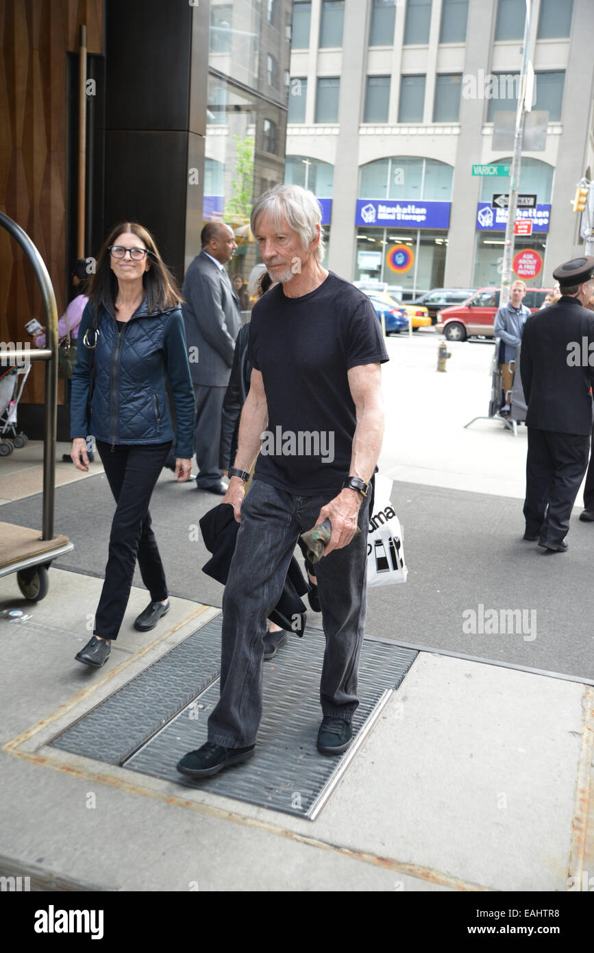 Actor Scott Glenn leaving his hotel in New York  Featuring: Scott Glenn Where: Manhattan, New York, United States When: 13 May 2014 Stock Photo