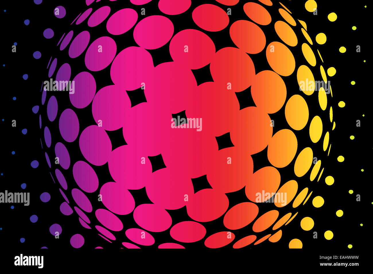 colorful dots abstract wallpaper texturized graphic background Stock Photo