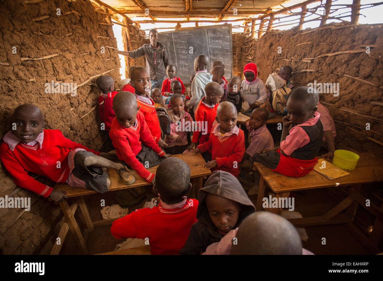 Kenya School Classroom Students High Resolution Stock Photography and