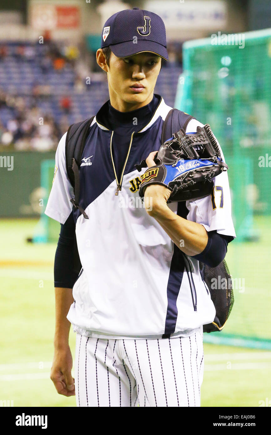 Tokyo, Japan. 15th Nov, 2014. Shintaro Fujinami (JPN) Baseball