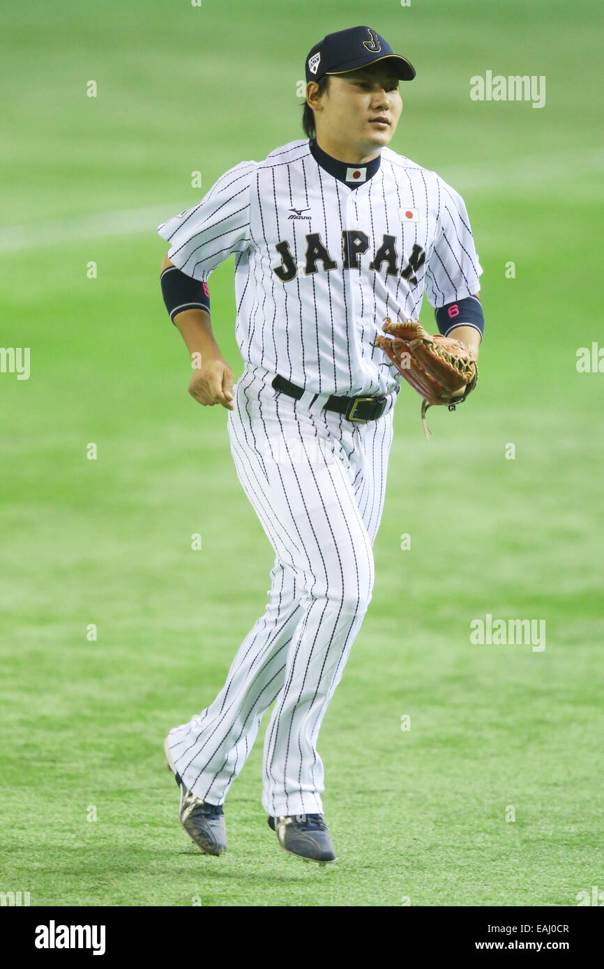 Tokyo, Japan. 15th Nov, 2014. Shintaro Fujinami (JPN) Baseball