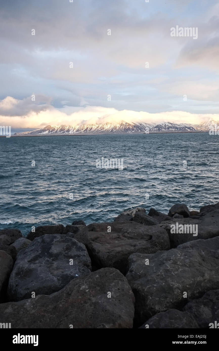 Videy Island, Reykjavik, Iceland Stock Photo - Alamy