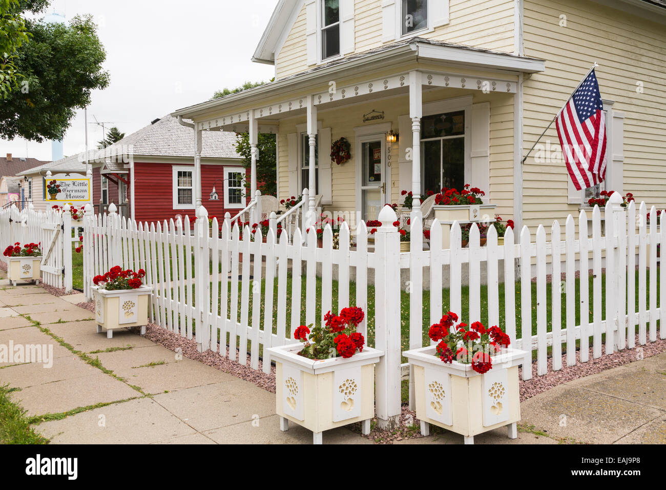 The Little German House in Strasburg, NOrth Dakota, USA Stock Photo Alamy