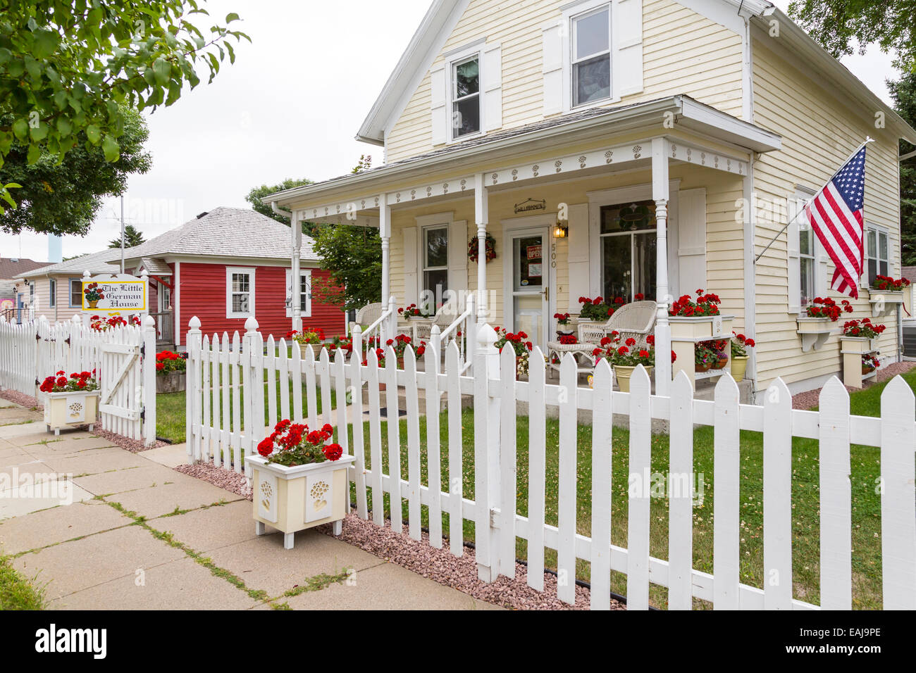 The Little German House in Strasburg, NOrth Dakota, USA Stock Photo Alamy