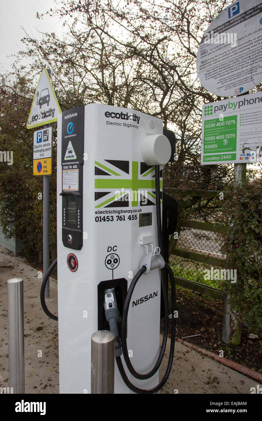 Ecotricity motorway charging outlet