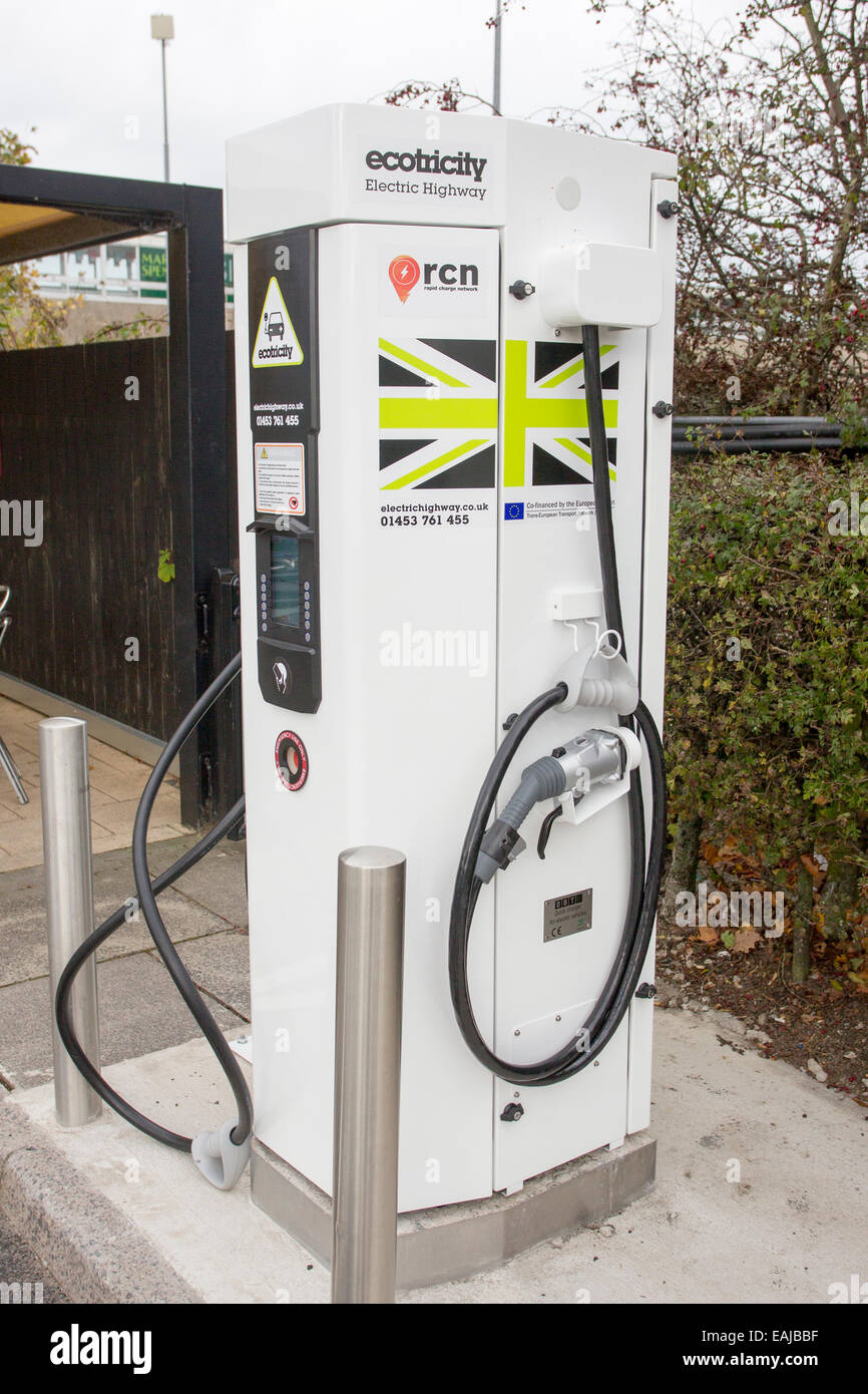 Ecotricity Electric Highway electric car charging point green energy