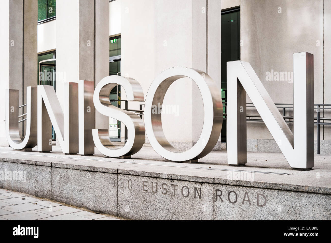 Unison sign - London Stock Photo