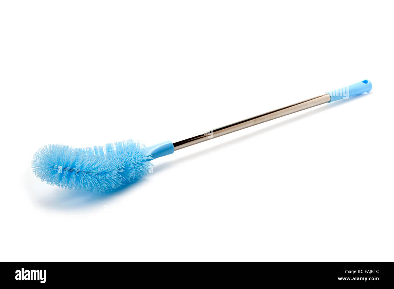 plastic toilet brush isolated on white background Stock Photo - Alamy