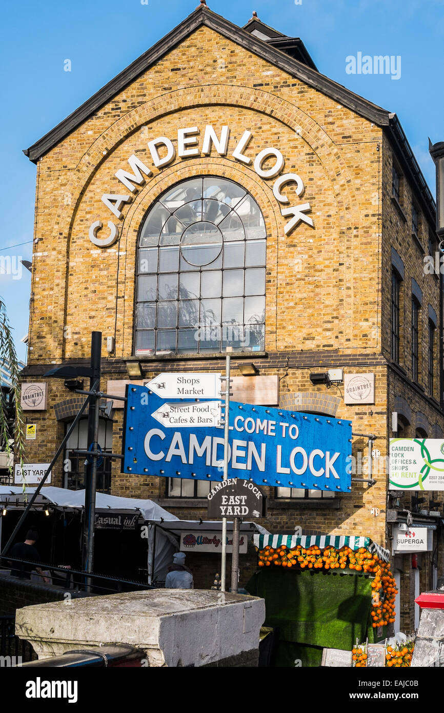 Camden Lock market - London Stock Photo