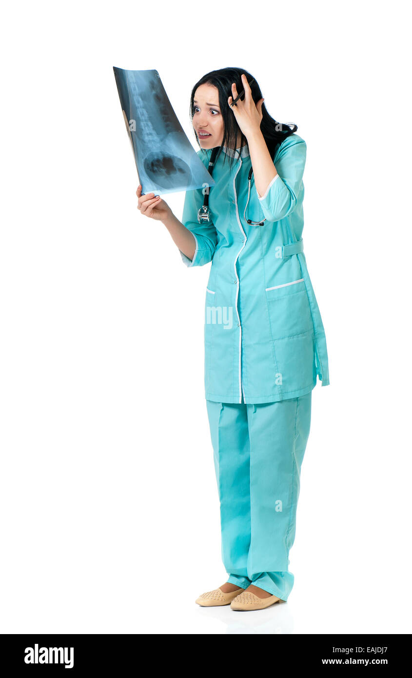 Doctor and nurse and x ray Cut Out Stock Images & Pictures - Alamy