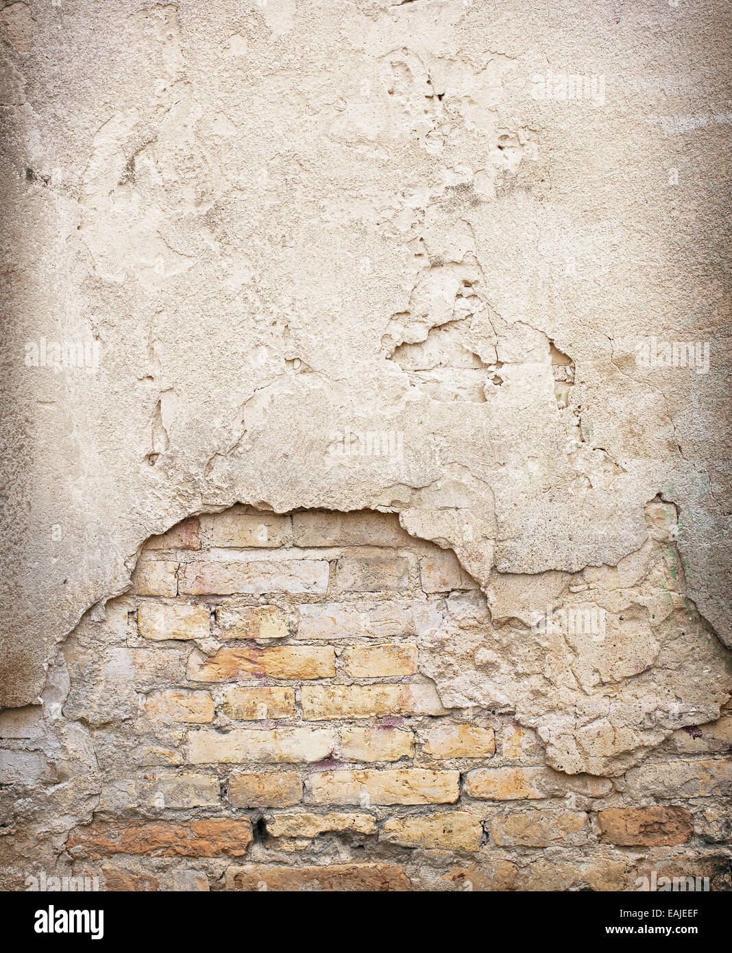 Brick,concrete weathered grunge wall background Stock Photo - Alamy