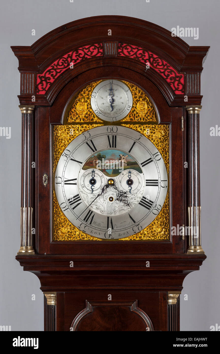 Antique grandfather clock Stock Photo Alamy