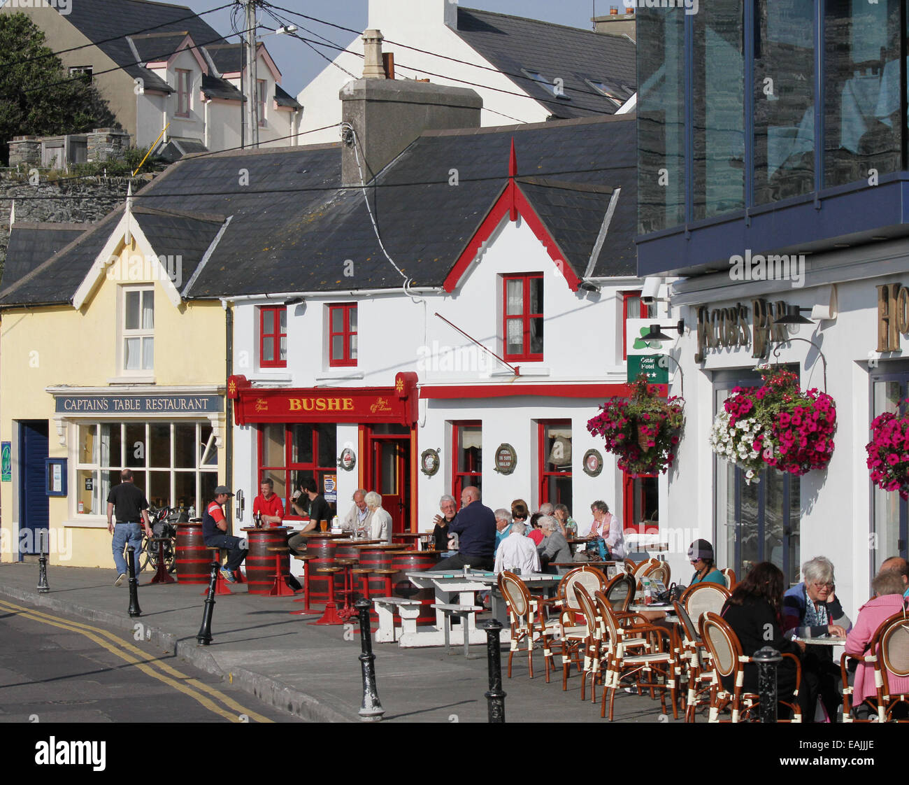 The waterfront above the harbour at Baltimore West Cork County Cork Ireland Stock Photo Alamy