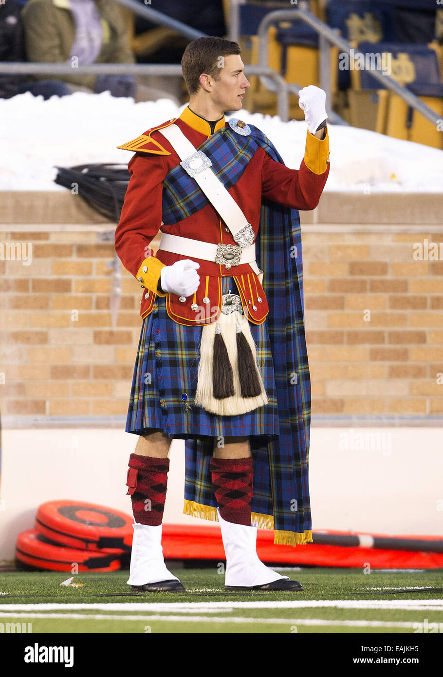notre dame kilt