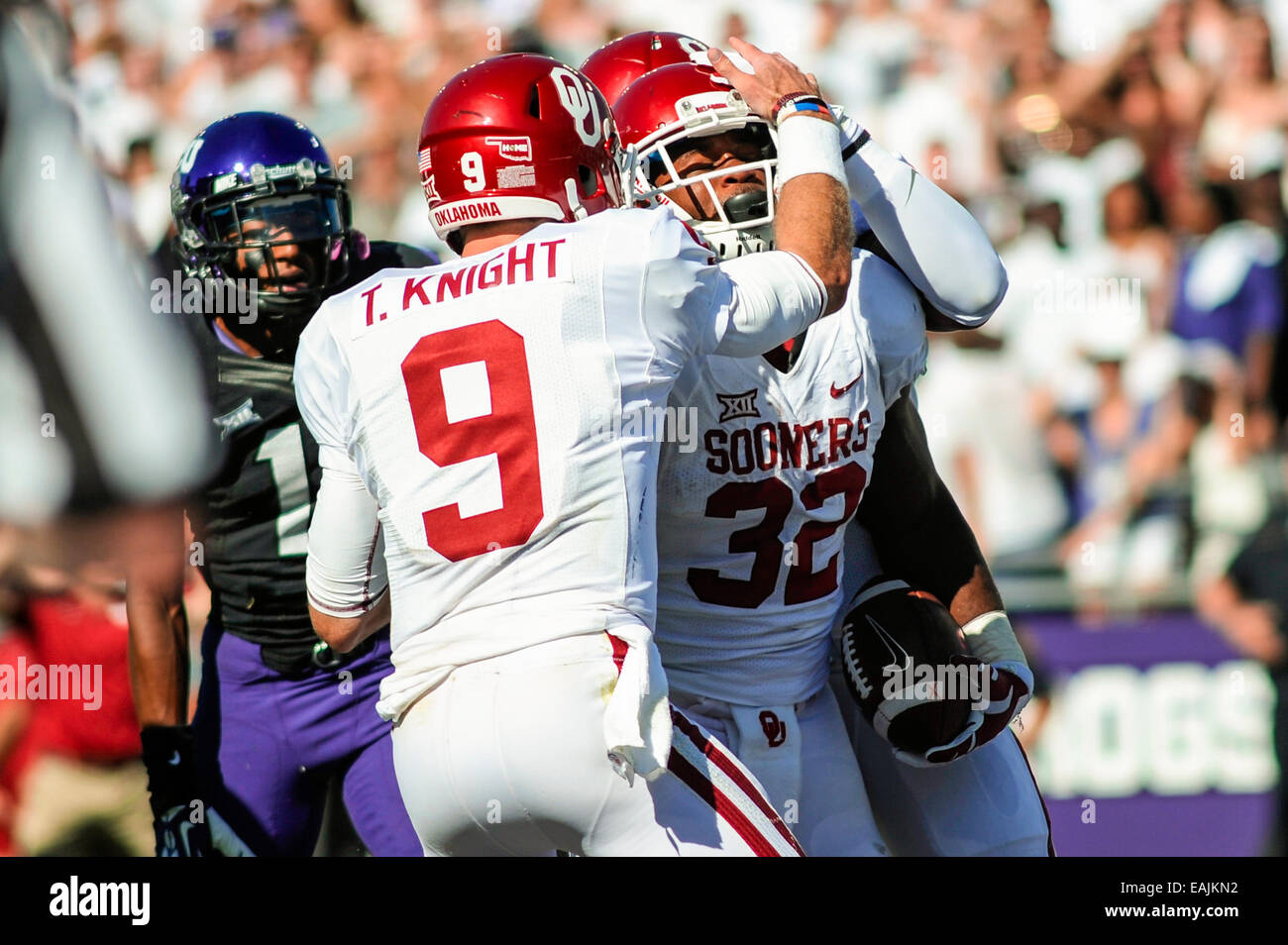 Trevor Knight Oklahoma Sooners #9 Football Jersey - White