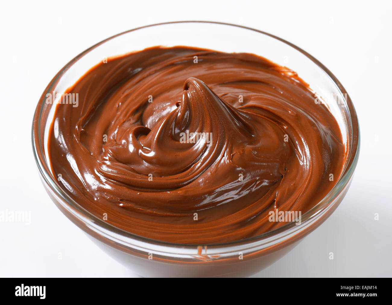 Dark Chocolate Hazelnut Butter Spread Stock Photo Alamy