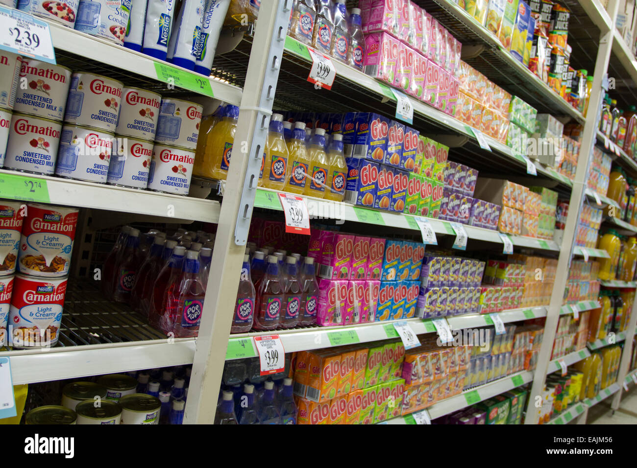 Supermarket display stand hires stock photography and images Alamy