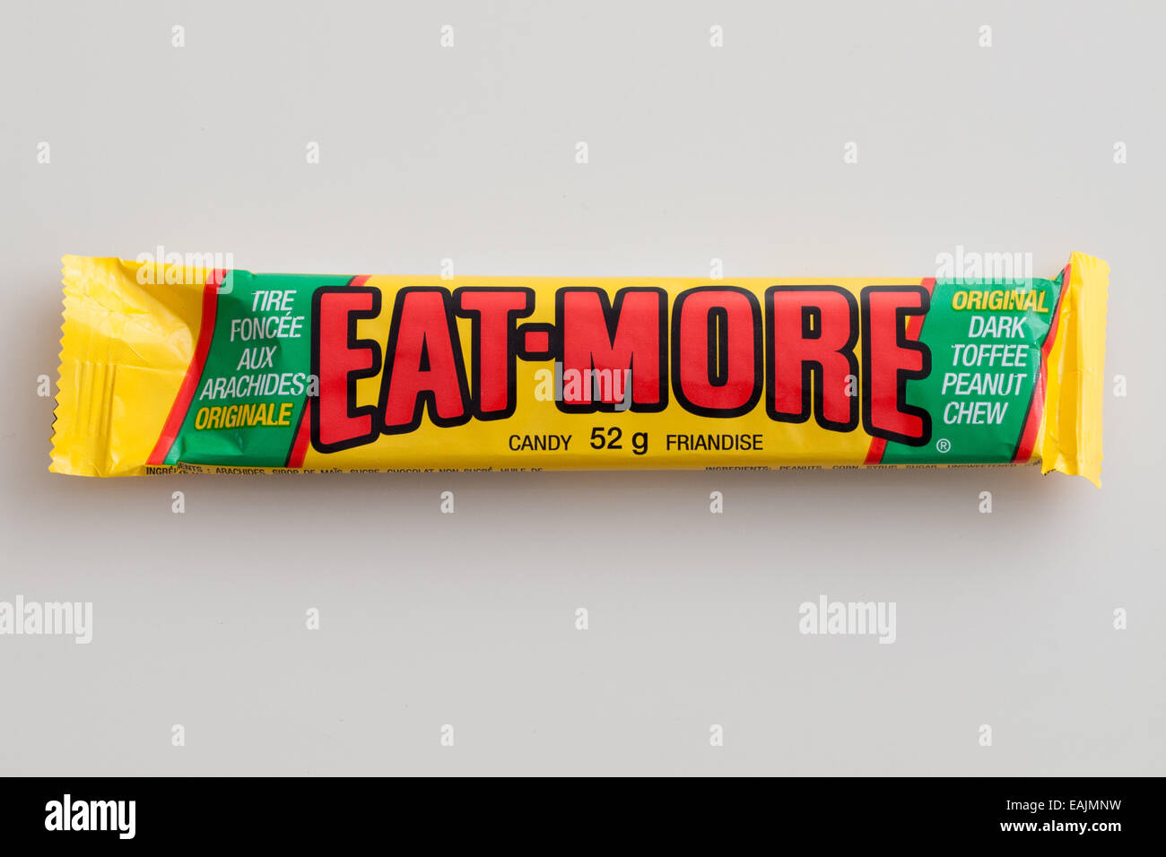 An Eat-More candy bar, made by The Hershey Company. Stock Photo