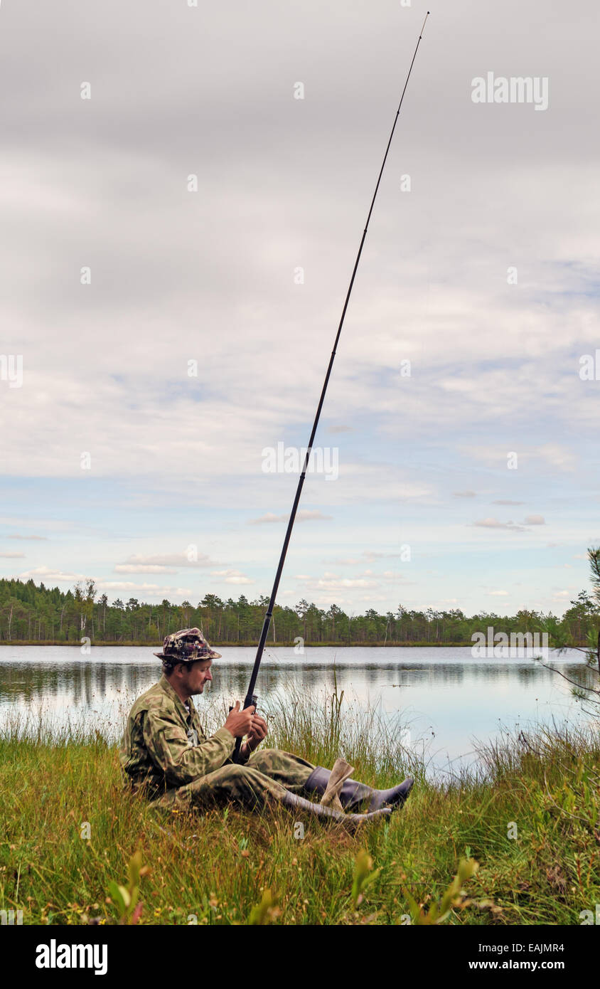 the forest fishing rod