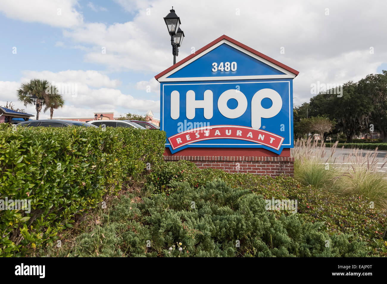 International House Of Pancakes located in The Villages, Central Florida USA Stock Photo