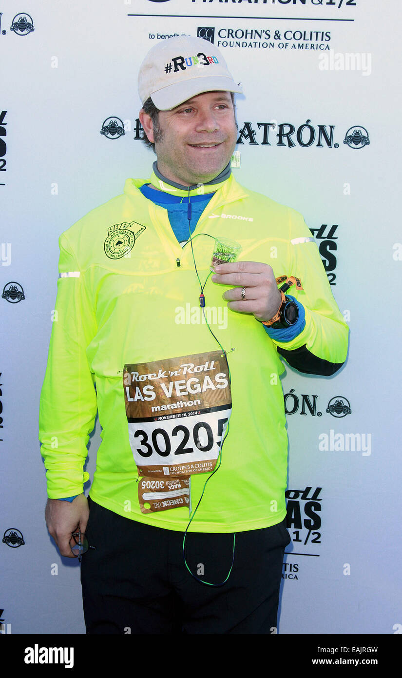 Las Vegas, Nevada, USA. 16th Nov, 2014. Actor Sean Astin attends the Rock'n'Roll Las Vegas Marathon & 1/2 on November 16, 2014 in Las Vegas, Nevada. Credit:  Marcel Thomas/ZUMA Wire/Alamy Live News Stock Photo