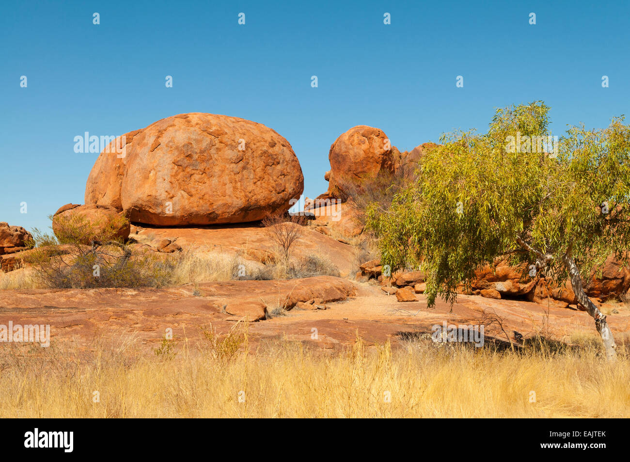 Devils Marbles, Karlu Karlu, NT, Australia Stock Photo