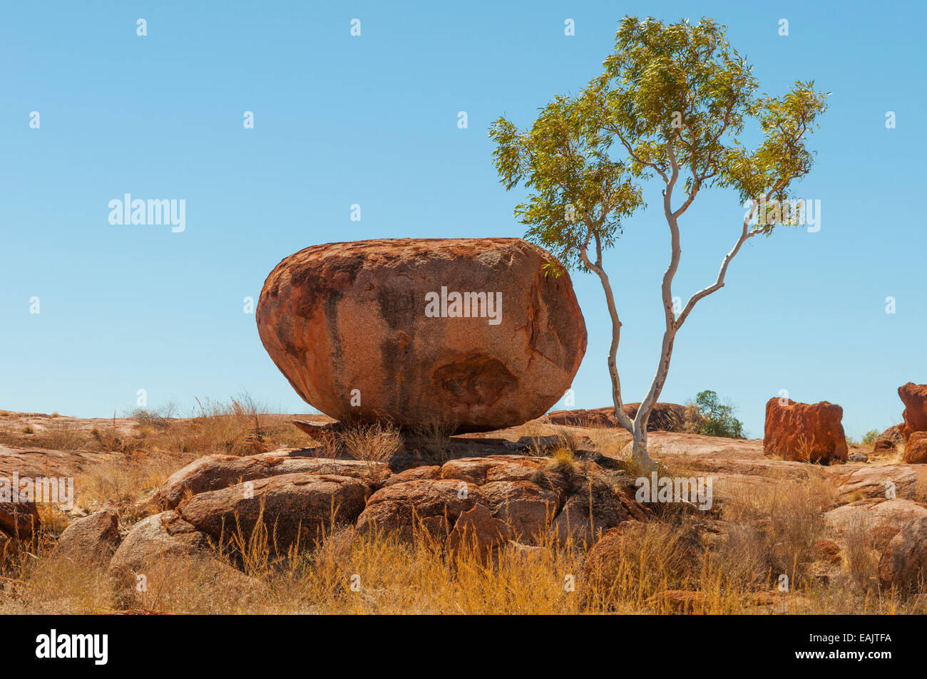 Devils Marbles, Karlu Karlu, NT, Australia Stock Photo