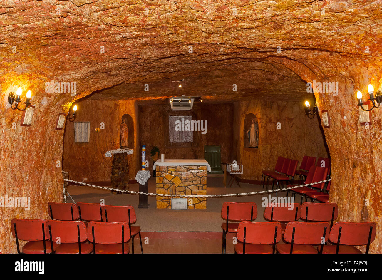 Underground Catholic Church, Coober Pedy, South Australia, Australia