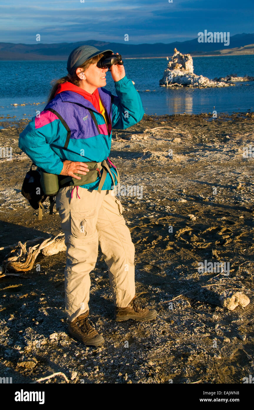Birding at South Tufa, Mono Basin National Forest Scenic Area, Mono