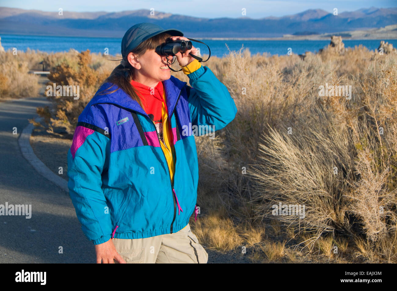 Birding at South Tufa, Mono Basin National Forest Scenic Area, Mono