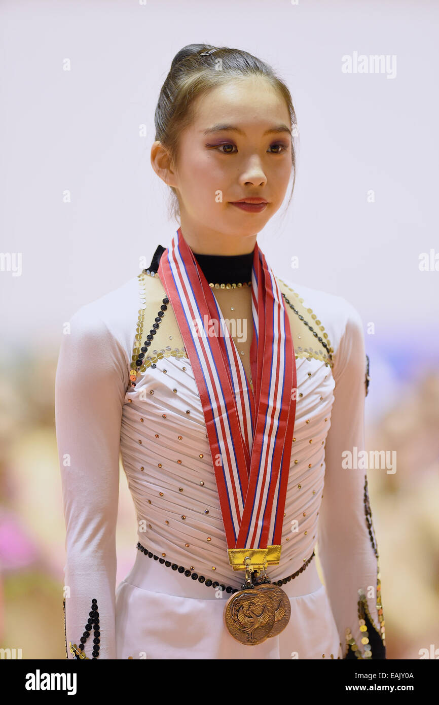 Tokyo, Japan. 16th Nov, 2014. Ryoko Inomata Rhythmic Gymnastics 67th
