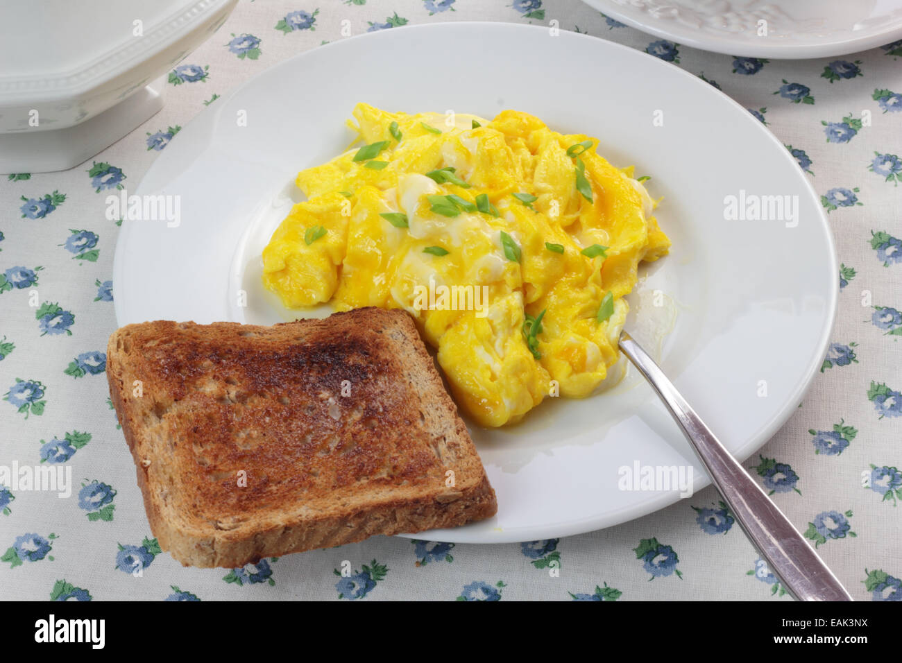 Scrambled eggs Stock Photo - Alamy