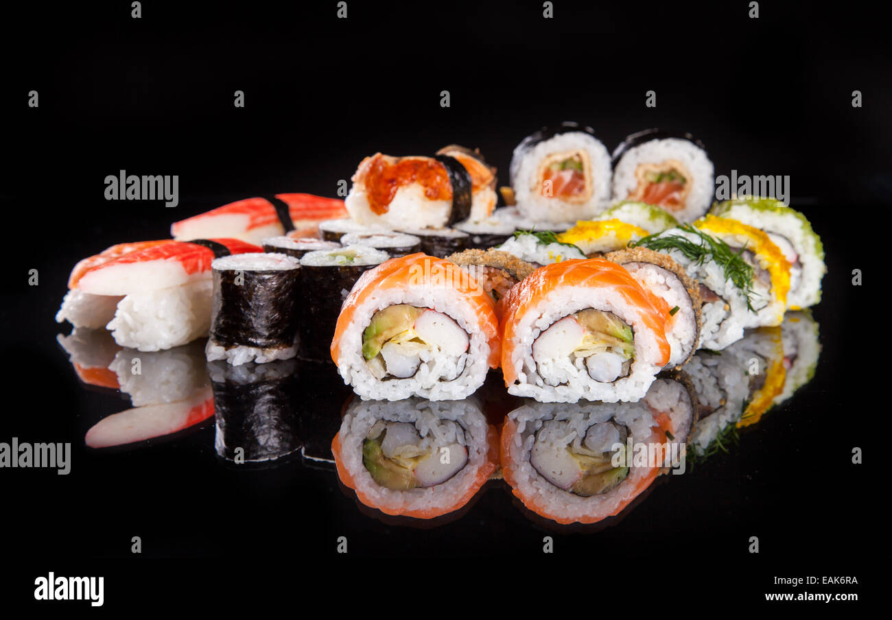 Black food background hi-res stock photography and images - Alamy