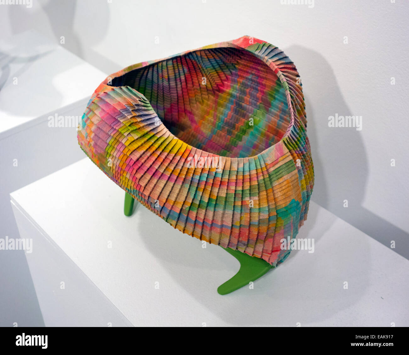 origami exhibition at Cooper Union in NYC Stock Photo Alamy