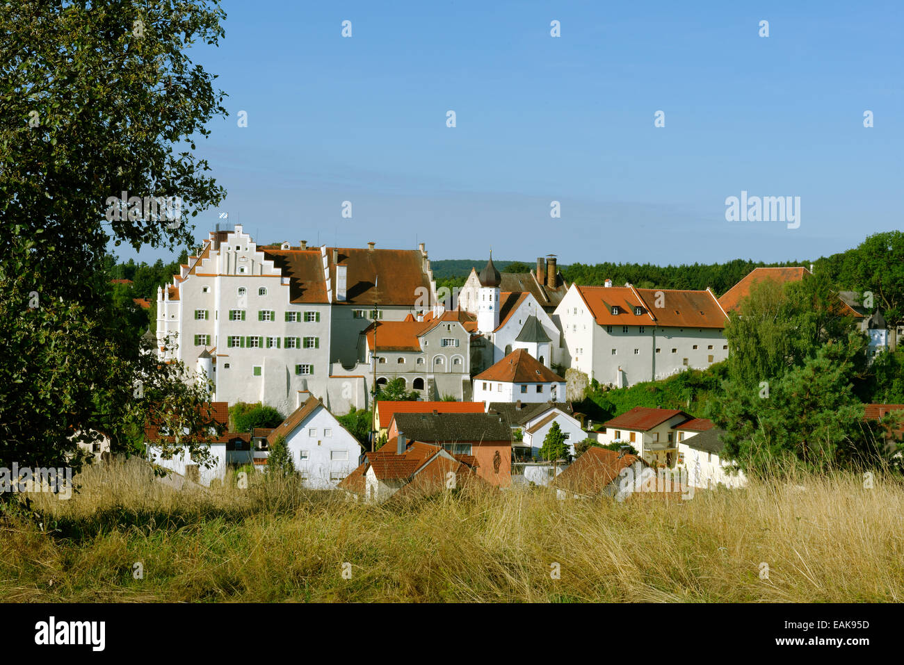 Cityscape of Altmannstein, Altmannstein, Upper Bavaria, Bavaria ...