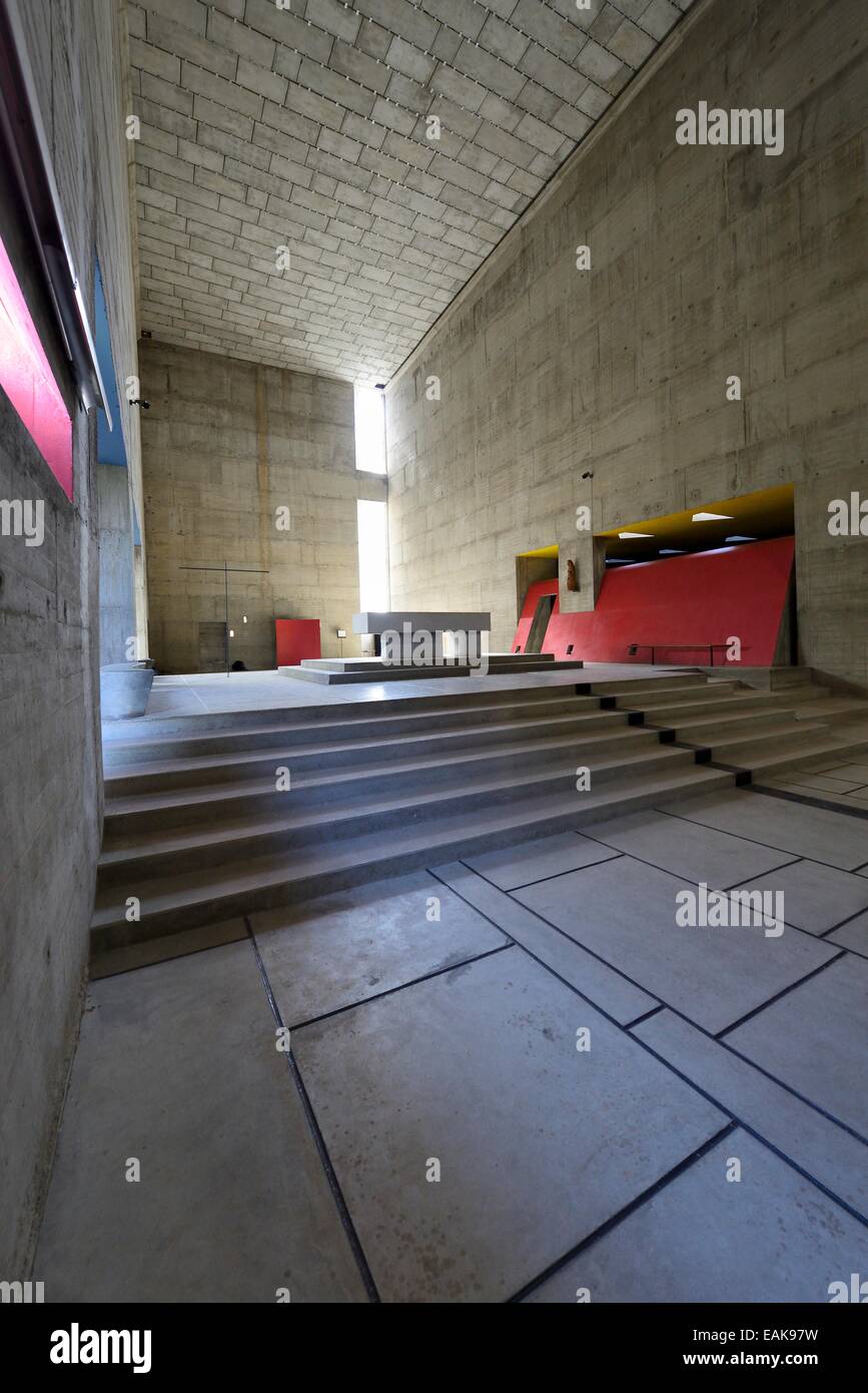 Monastery of SainteMarie de La Tourette, architect Le Corbusier, Éveux