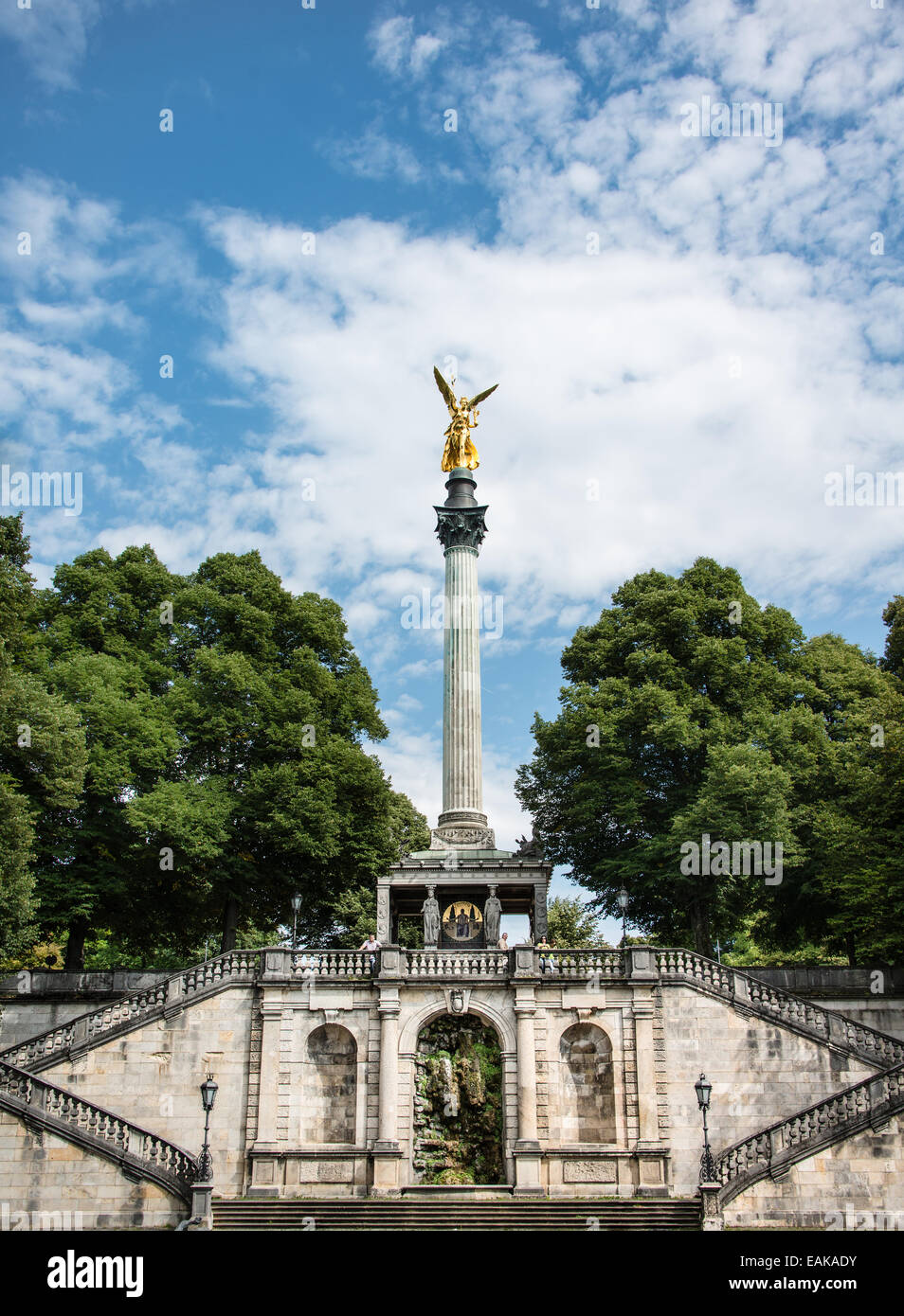 Angel of Peace, Munich, Upper Bavaria, Bavaria, Germany Stock Photo - Alamy