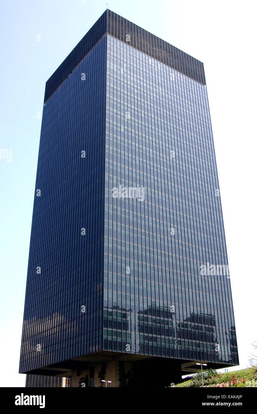 Headquarters of the Brazilian Development Bank, BNDES, Rio de Janeiro, Rio de Janeiro State, Brazil Stock Photo
