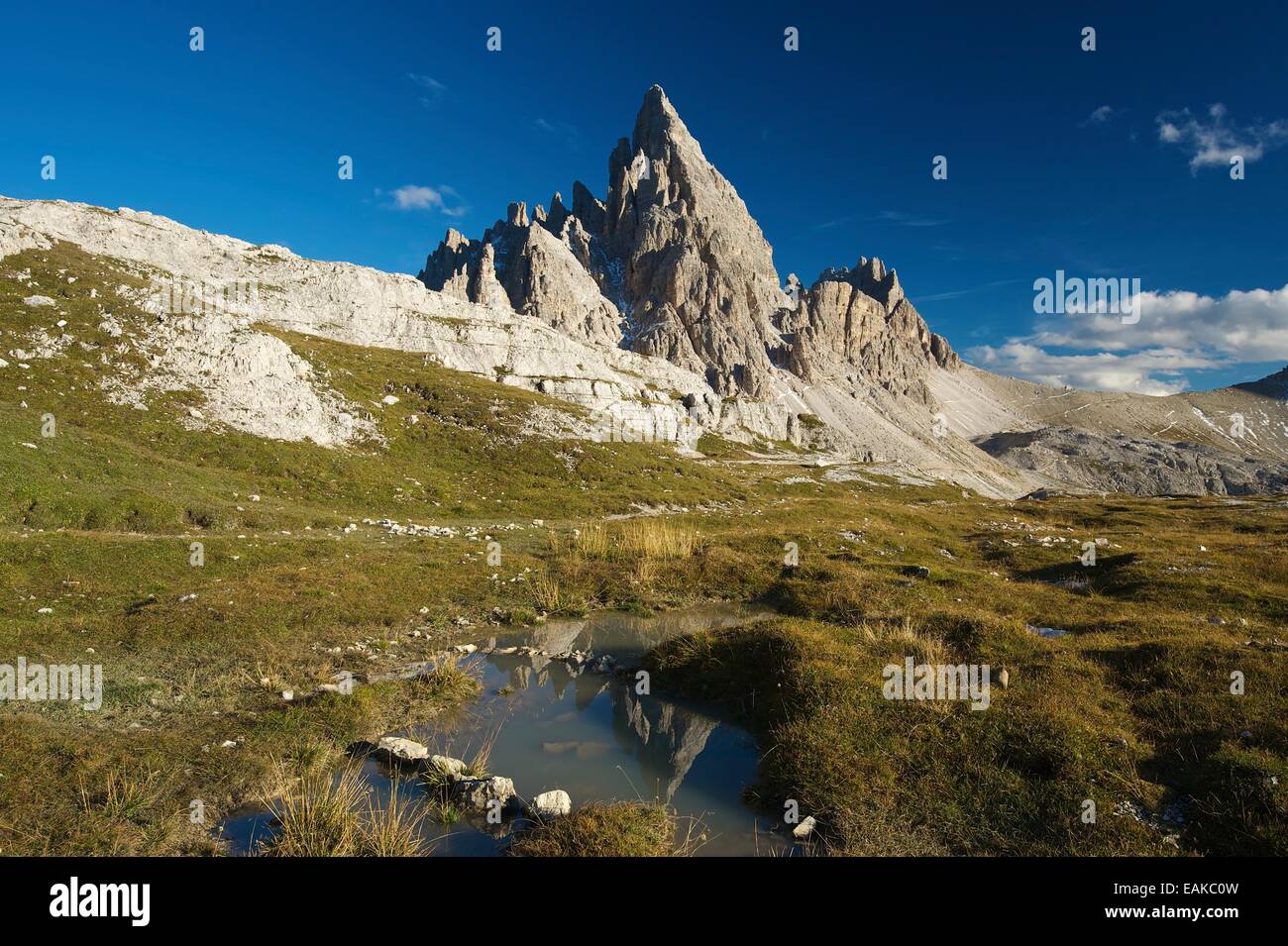 Paternkofel Mountain, Sextner Dolomiten, South Tyrol province, Trentino-Alto Adige, Italy Stock Photo
