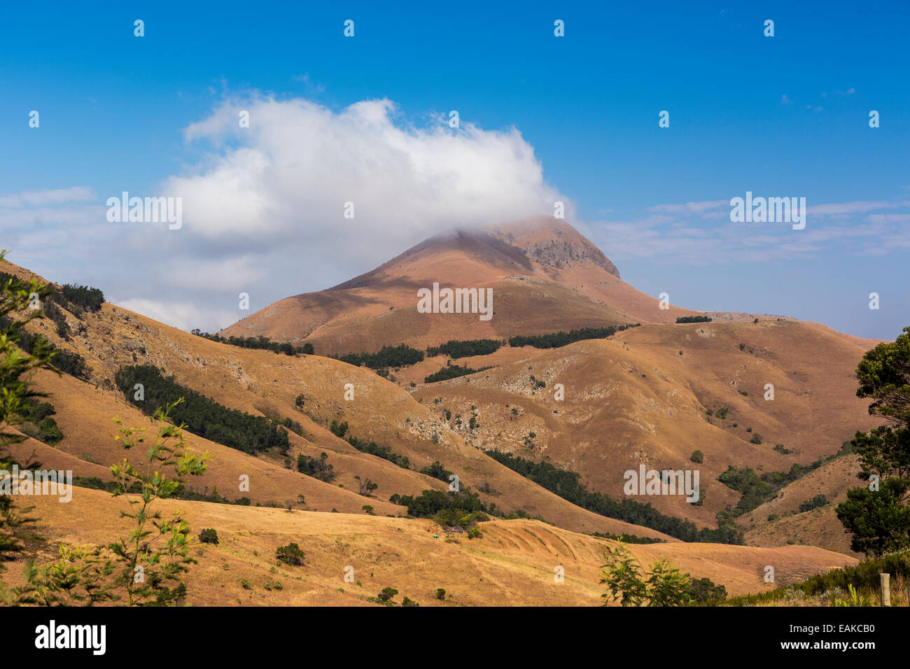 JOSEFSDAL, MPUMALANGA, SOUTH AFRICA, AFRICA - Mountain landscape, southeast of Barberton, on the R40 highway. Stock Photo